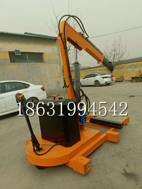 彝良县自卸车厢随车吊 自制轮式四不像起重机 四驱平板吊 5吨 贵盛